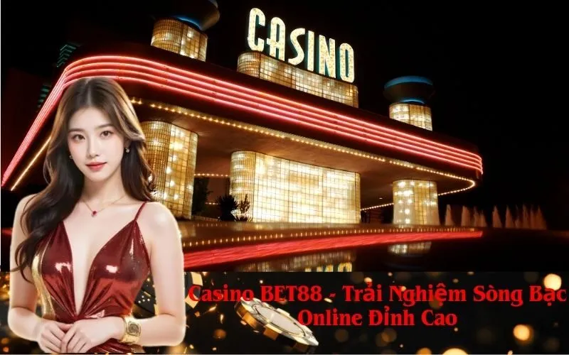 Casino BET88 - Trải Nghiệm Sòng Bạc Online Đỉnh Cao