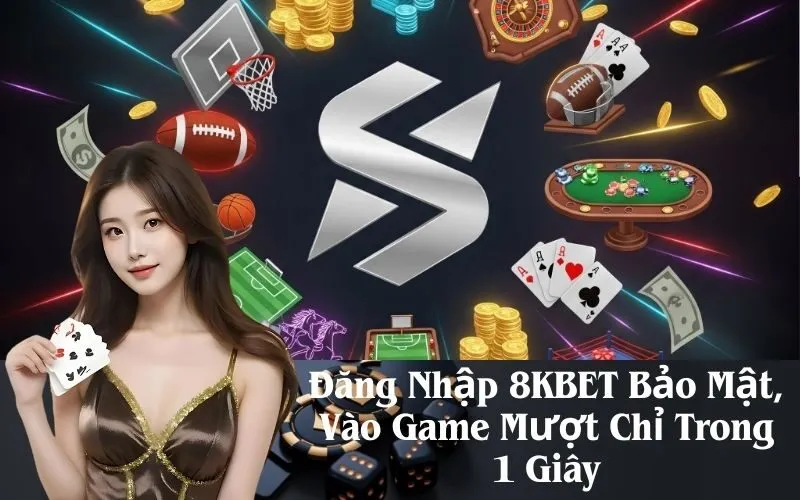Đăng Nhập 8KBET Bảo Mật, Vào Game Mượt Chỉ Trong 1 Giây