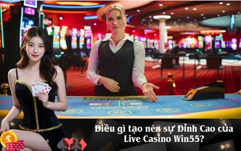 Điều gì tạo nên sự Đỉnh Cao của Live Casino Win55?