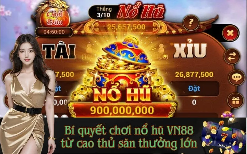 Bí quyết chơi nổ hũ VN88 từ cao thủ săn thưởng lớn