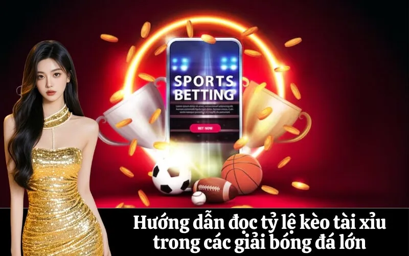 Hướng dẫn đọc tỷ lệ kèo tài xỉu trong các giải bóng đá lớn