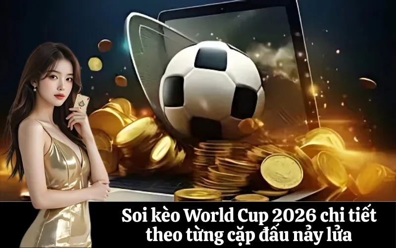 Soi kèo World Cup 2026 chi tiết theo từng cặp đấu nảy lửa