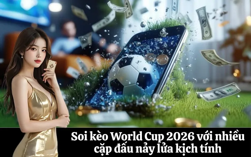 Soi kèo World Cup 2026 với nhiều cặp đấu nảy lửa kịch tính